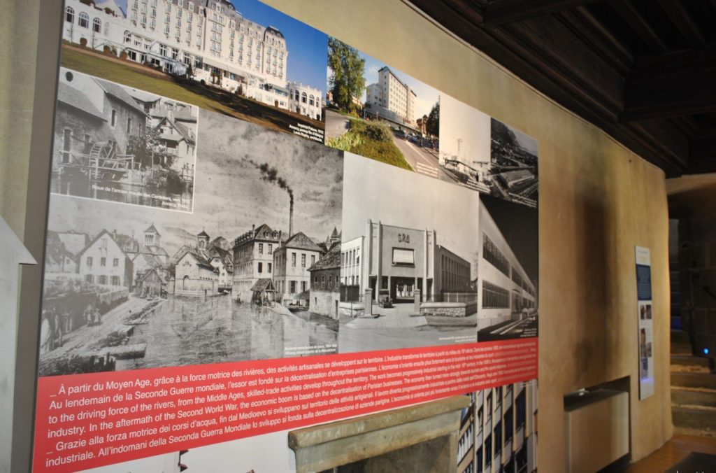 Exposición sobre la historia del Palacio de la Isla Annecy