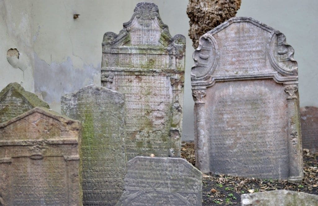 josefov, el cementerio judío de praga