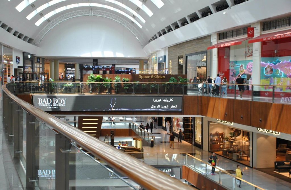 Planta superior del Dubai Mall