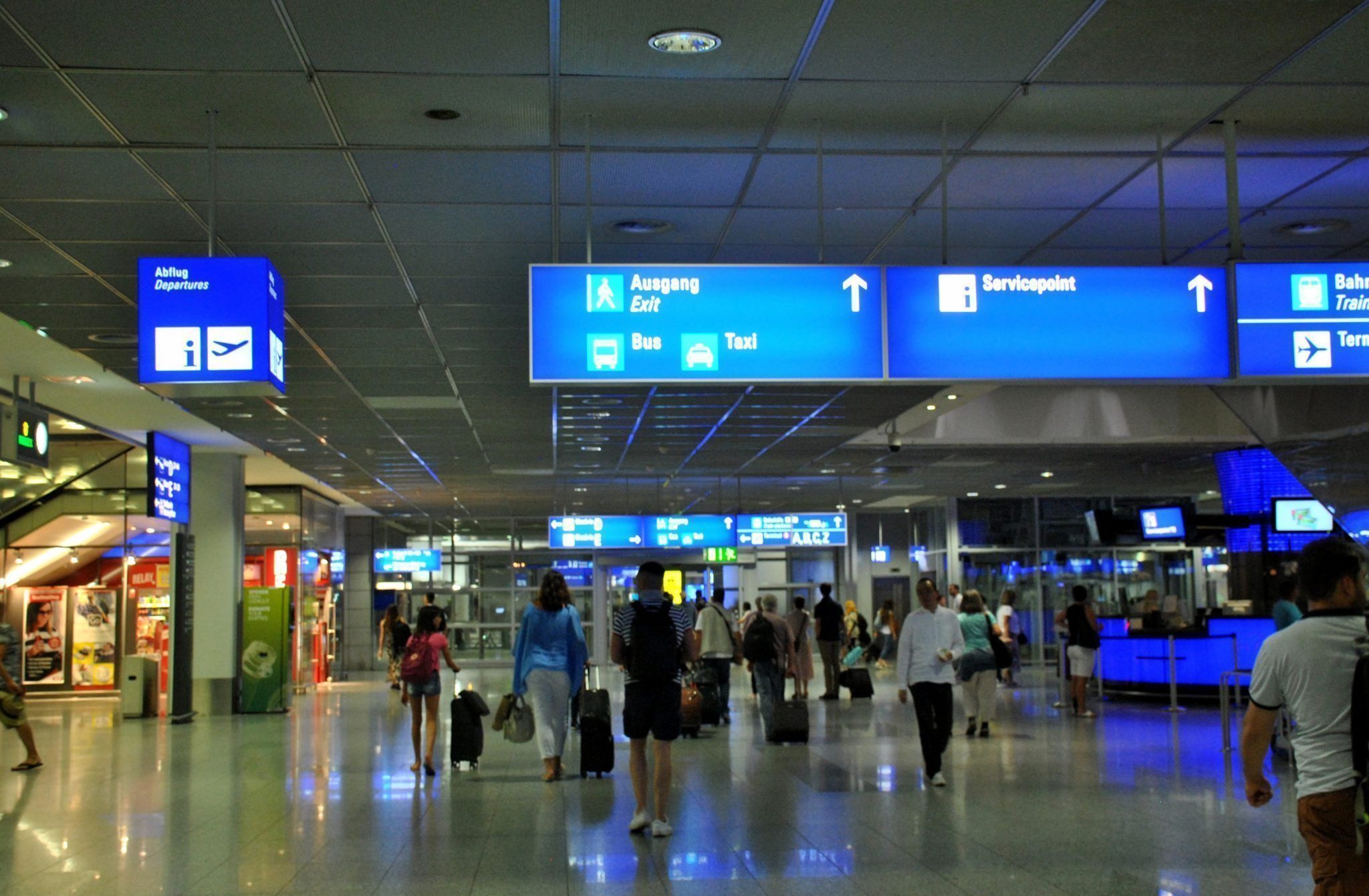 cómo ir del aeropuerto de Frankfurt al centro