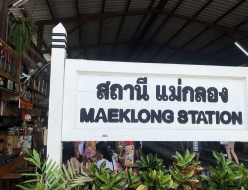 Mae Klong, el mercado de las vías del tren