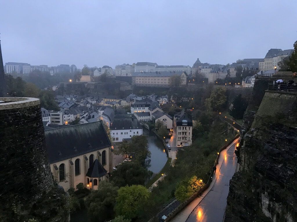 Le Chemin de la Corniche desde las Casamatas de Bock