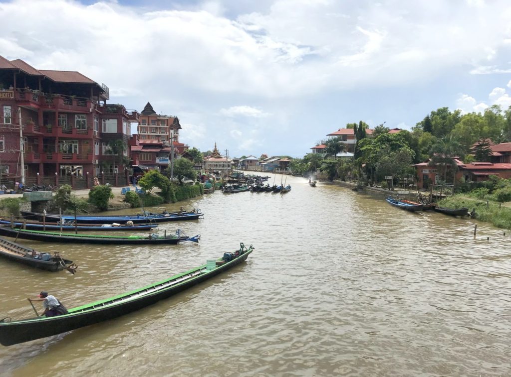 Embarcadero de Nyaung Shew