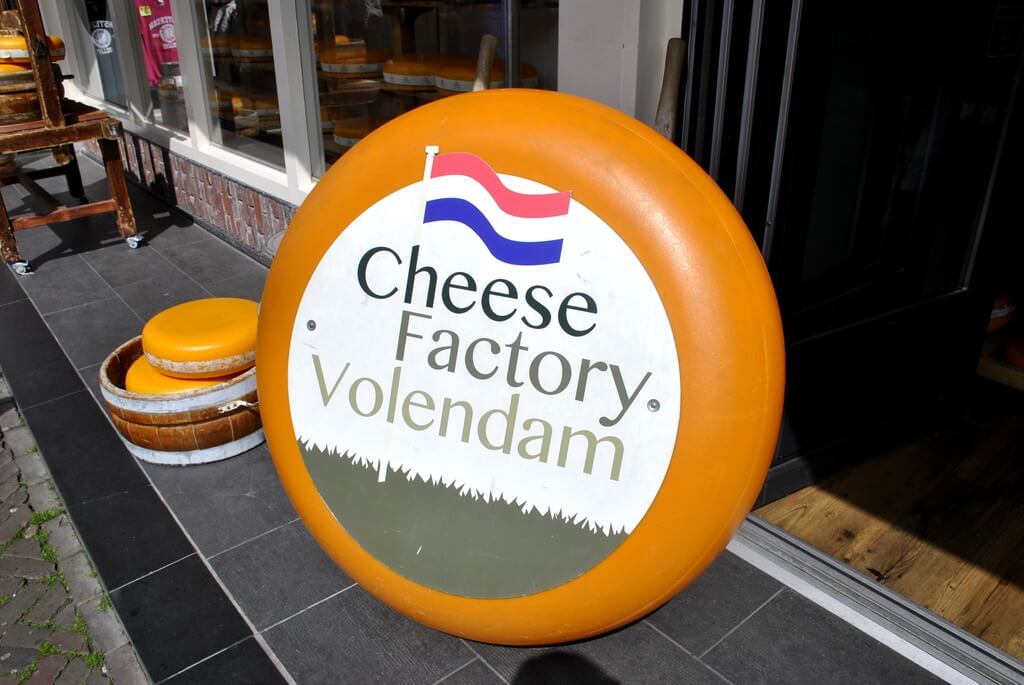 Fábrica de queso en Volendam