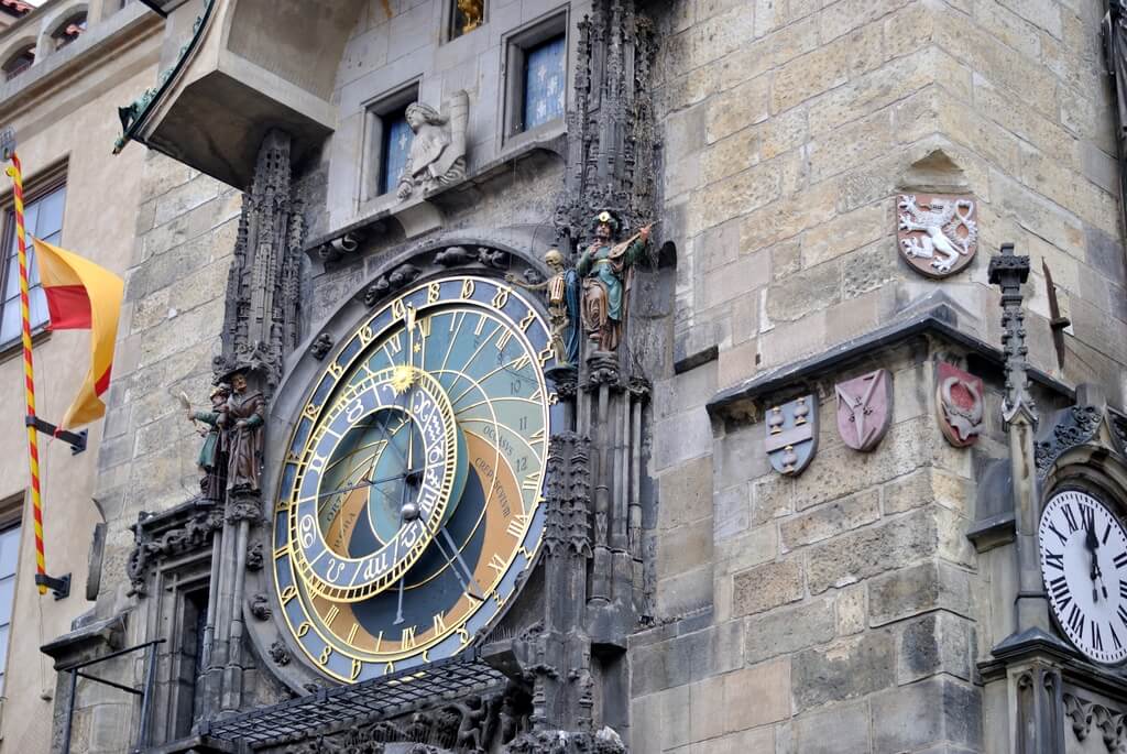 reloj astronómico de la Plaza de la ciudad vieja de Praga