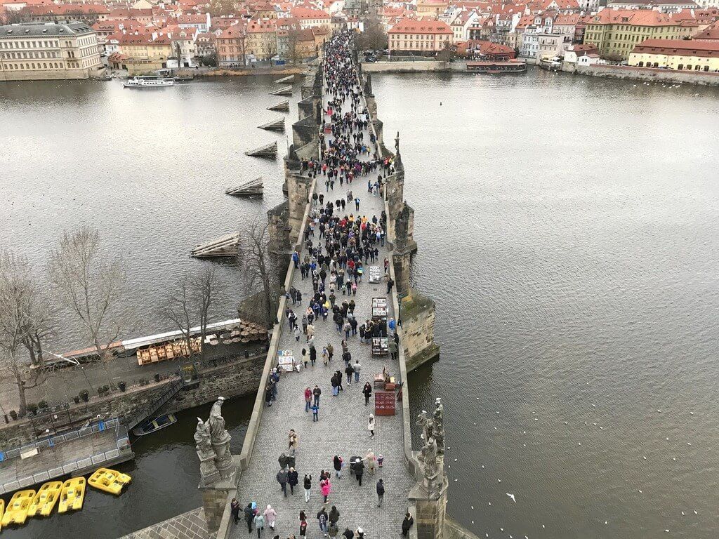 El Puente de Carlos desde la torre