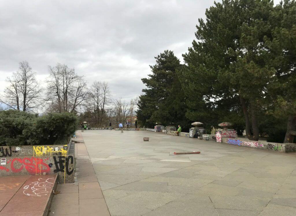 Mirador del parque Letná