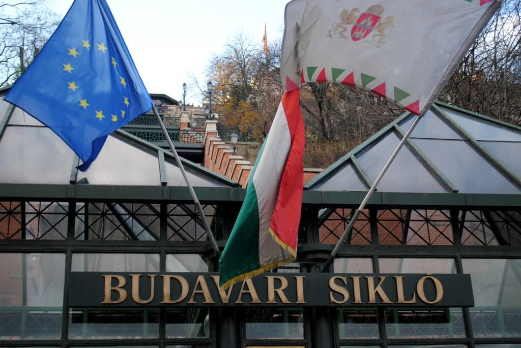 Funicular para subir a Buda