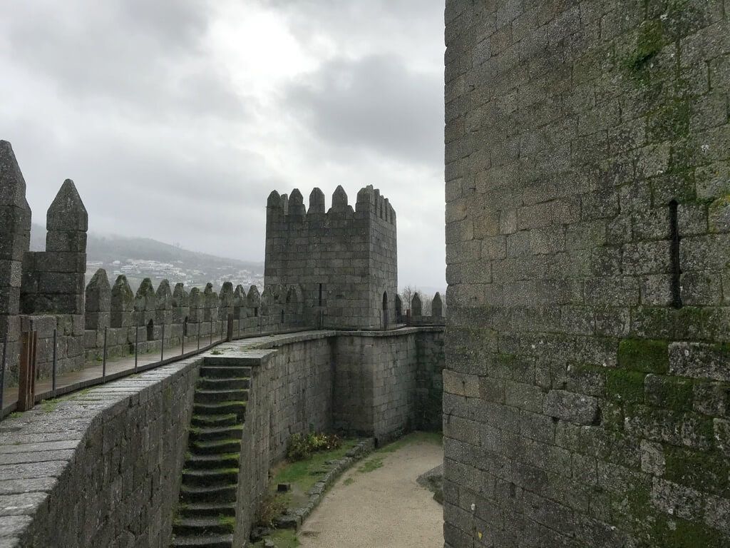 Interior del Castillo de Guimaraes