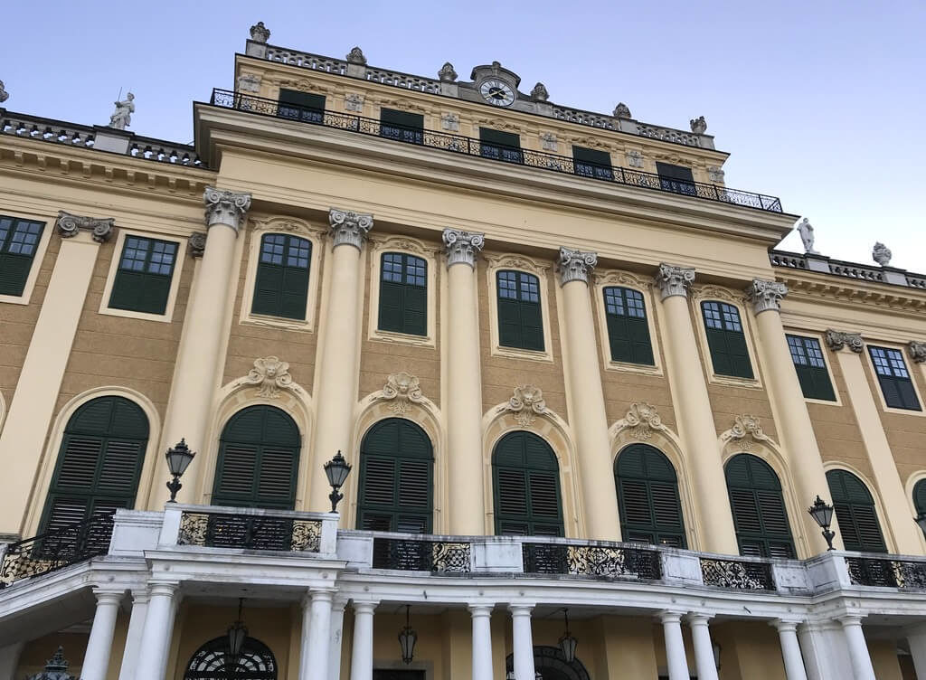 Fachada principal Palacio Schönbrunn