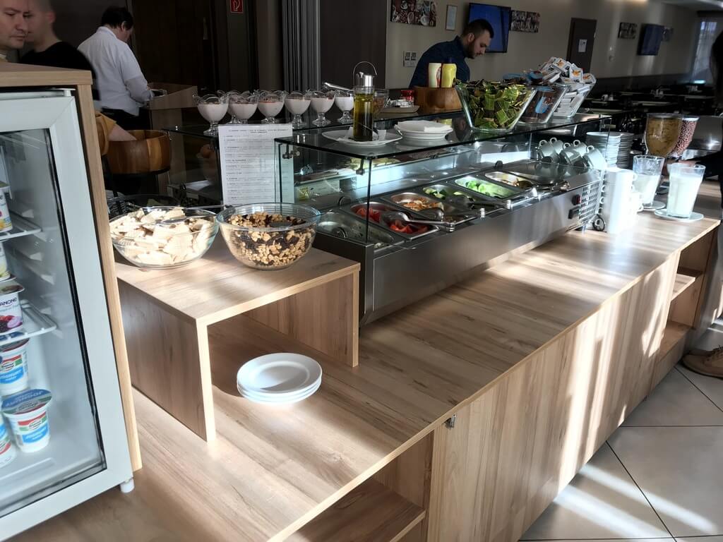 Buffet desayuno dónde dormir en Budapest