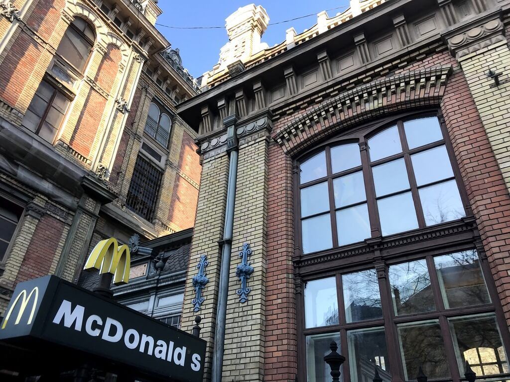 Mc Donald´s de la Estación Nyugati