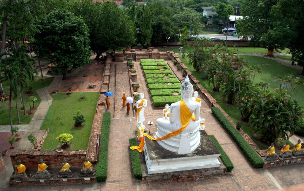 Vistas del templo desde las alturas