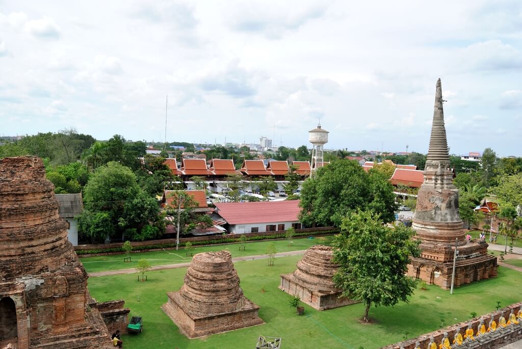 Ruinas de Ayutthaya reino de siam