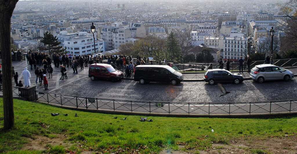 Vistas desde el mirador de Montmartre