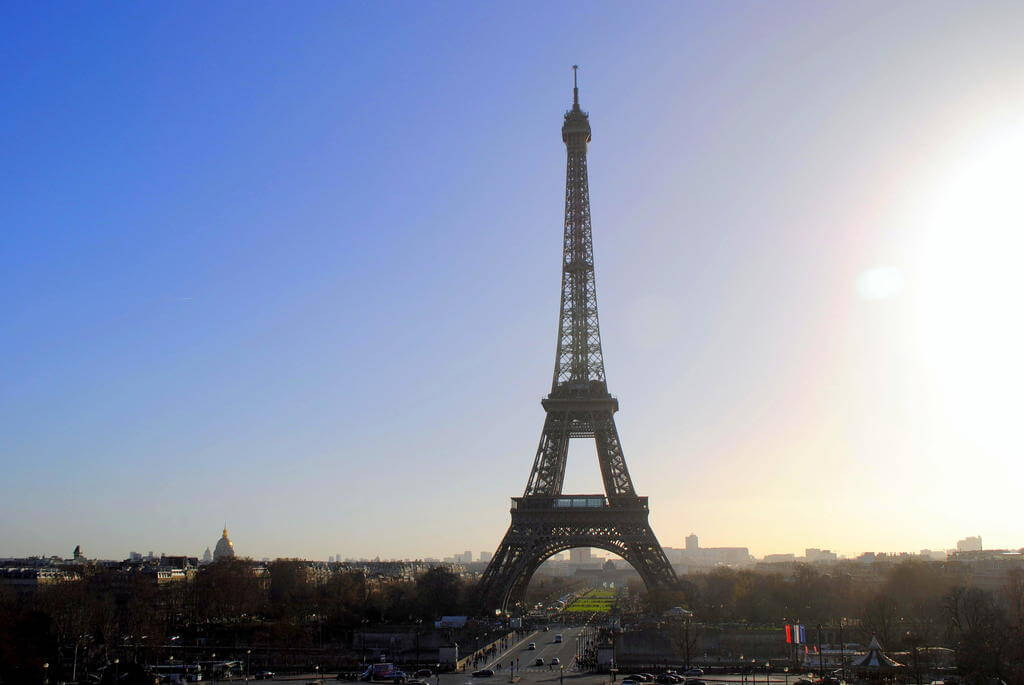 La Tour Eiffel desde la Plaza de Trocadero