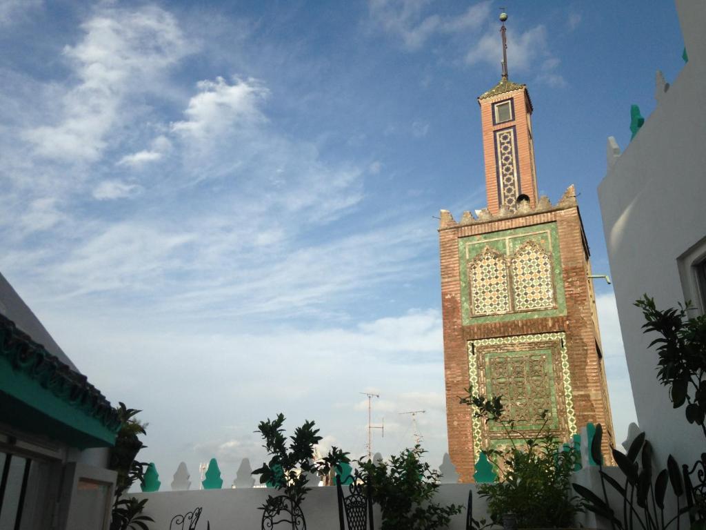 Terraza del riad Dar Nakhla Naciria