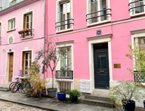 Rue Crémieux, la calle de colores de París