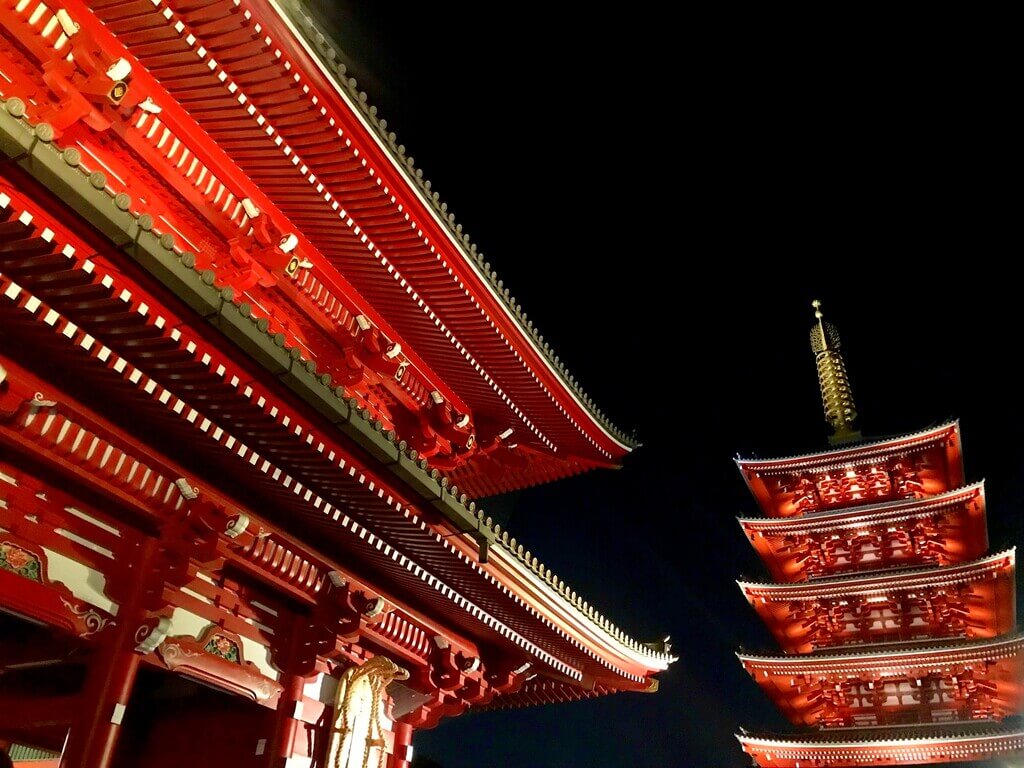 Pagoda de cinco pisos del templo Senso - Ji