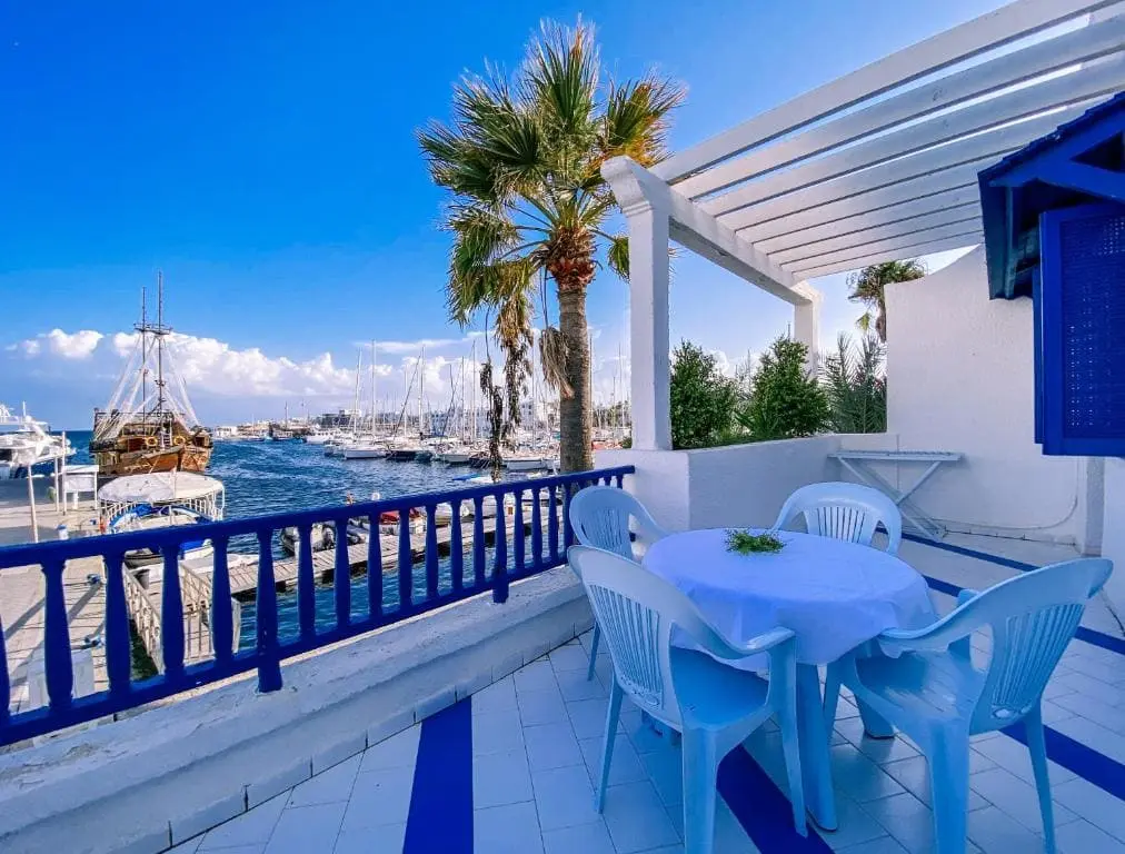 Uno de los apartamentos del Marina Cap Monastir dónde dormir en Monastir