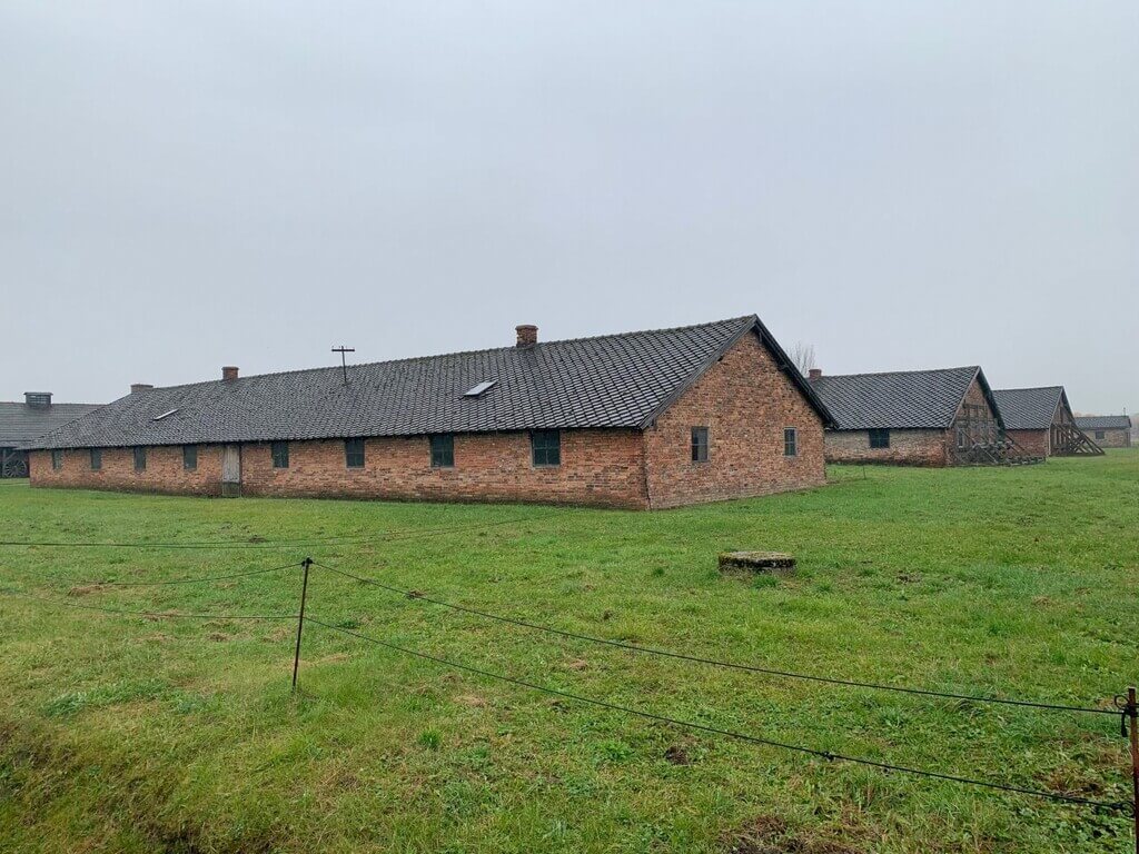 Uno de los barracones de Auschwitz - Birkenau que los nazis no pudieron destruir