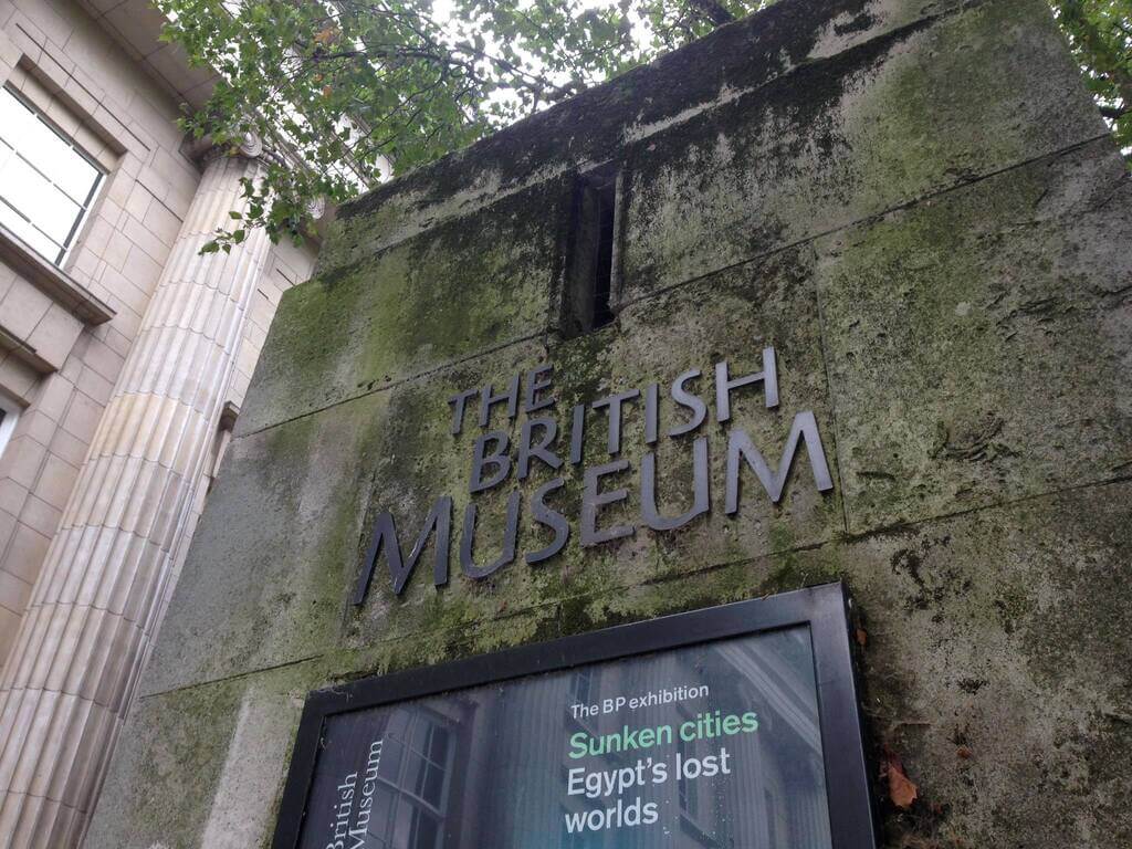 A las puertas del British Museum