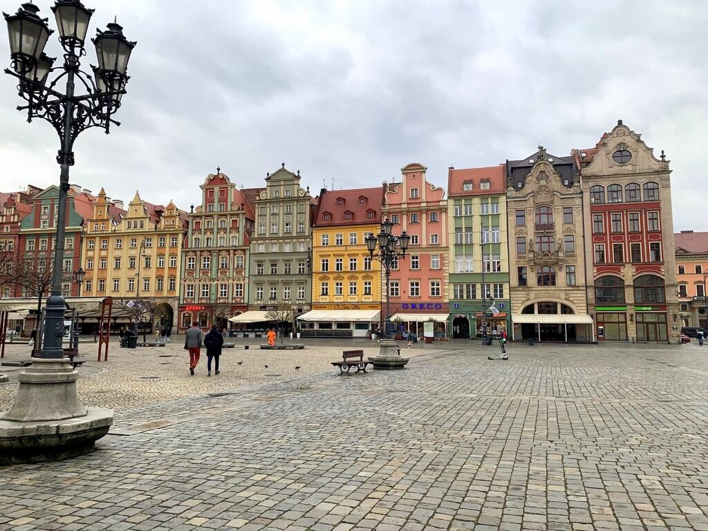 Plaza Mayor de Wroclaw