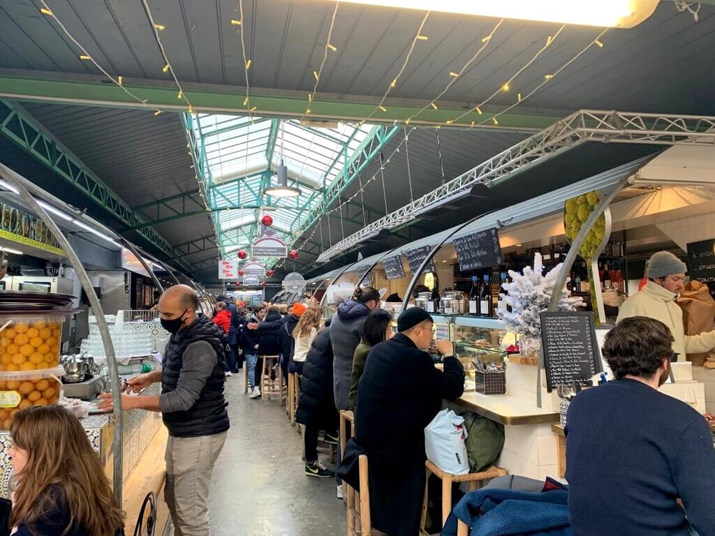 Interior Marché des Enfants Rouges