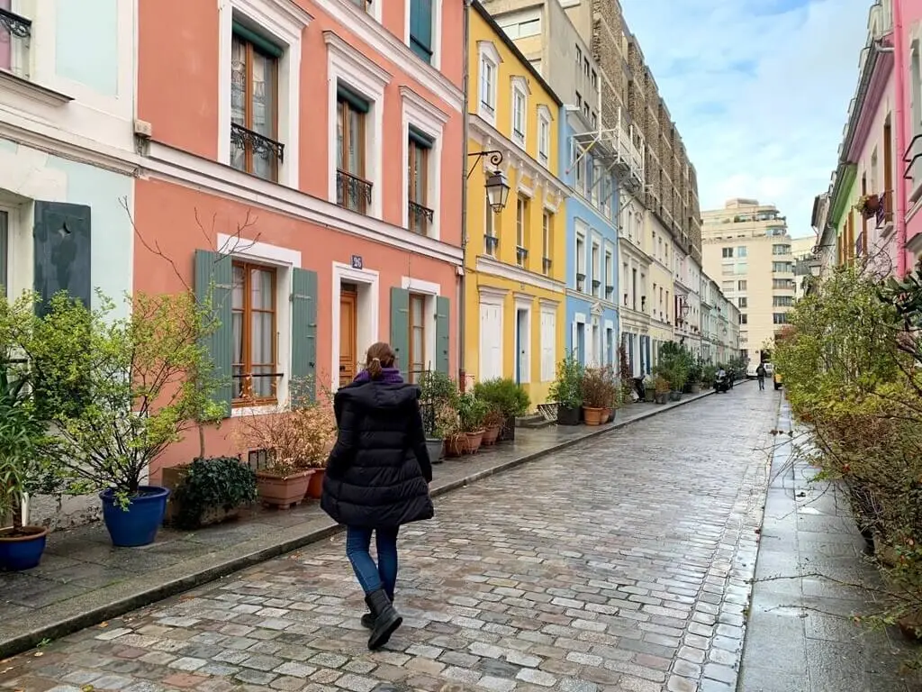 La Rue Crémieux de París
