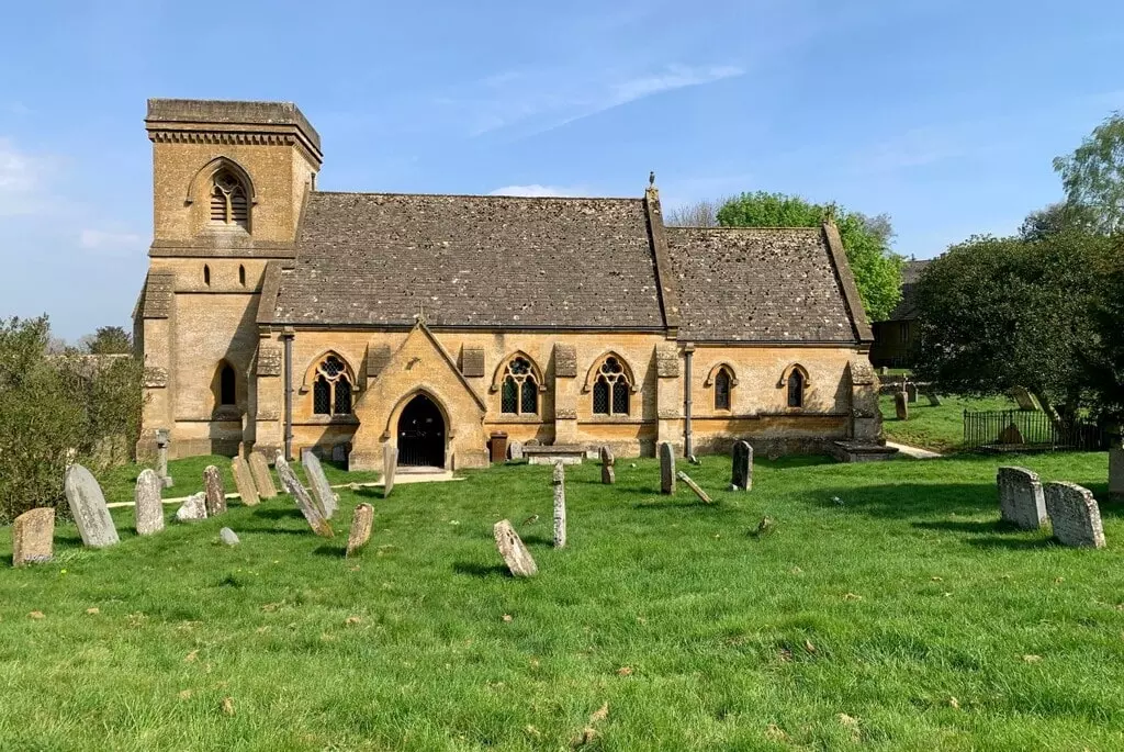 La iglesia de Snowshill