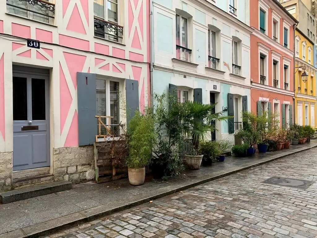 La Rue Crémieux de París