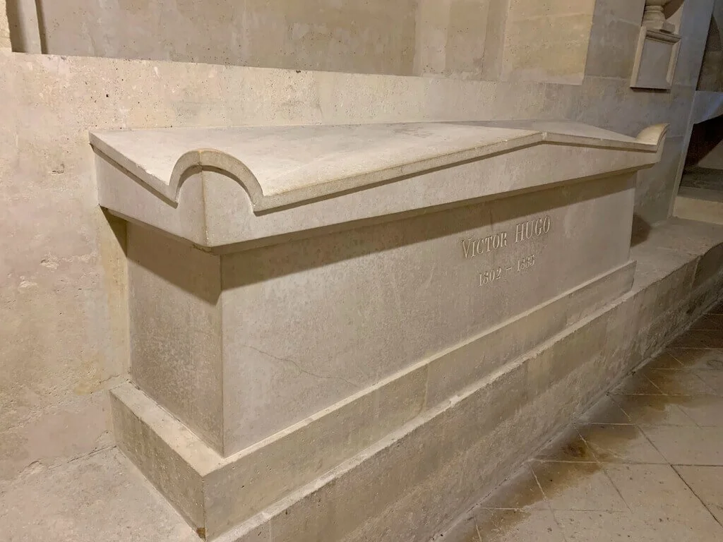 Víctor Hugo dentro del Panteón