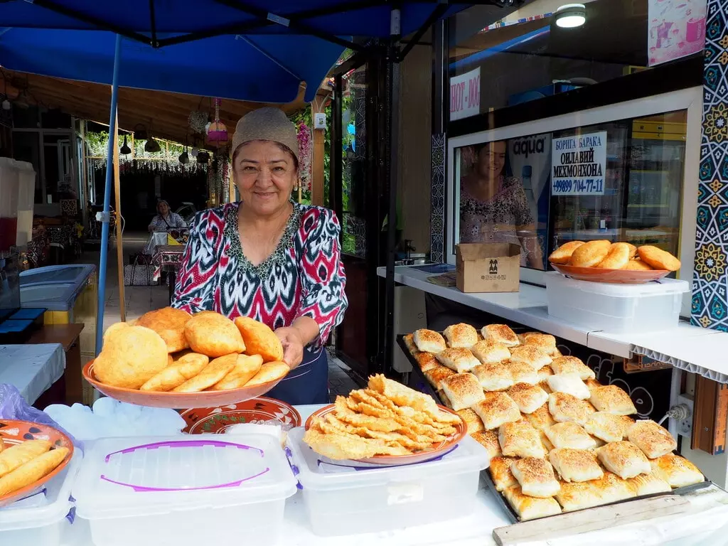 qué comer en Uzbekistán