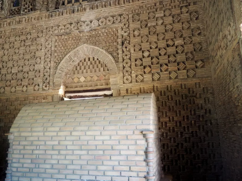Interior del mausoleo