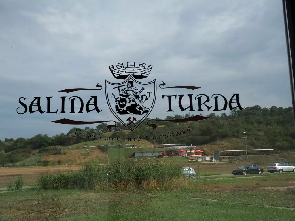 Parte superior de la Salina Turda