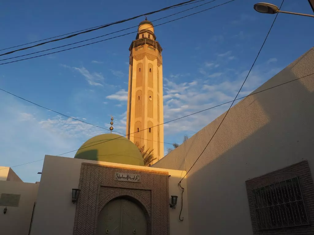 Una de las mezquitas de la medina de Tozeur