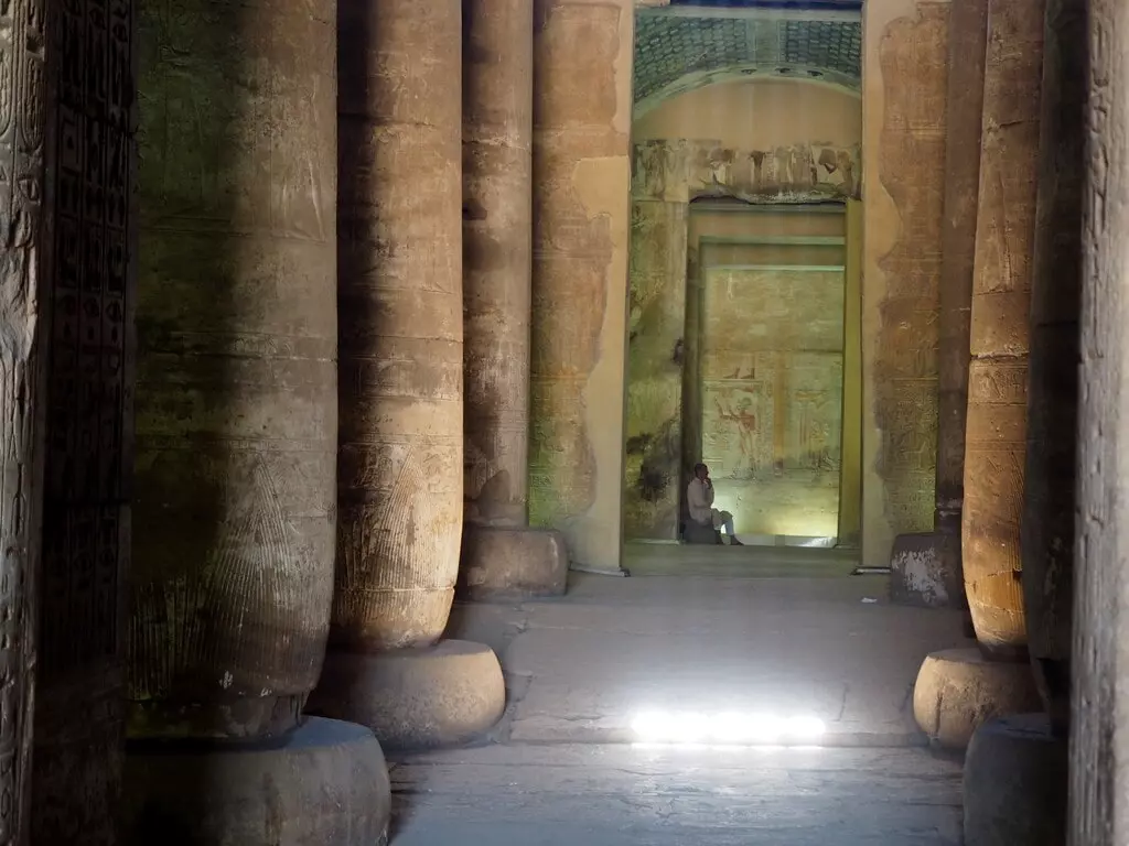 Interior del Templo de Seti I, Abydos