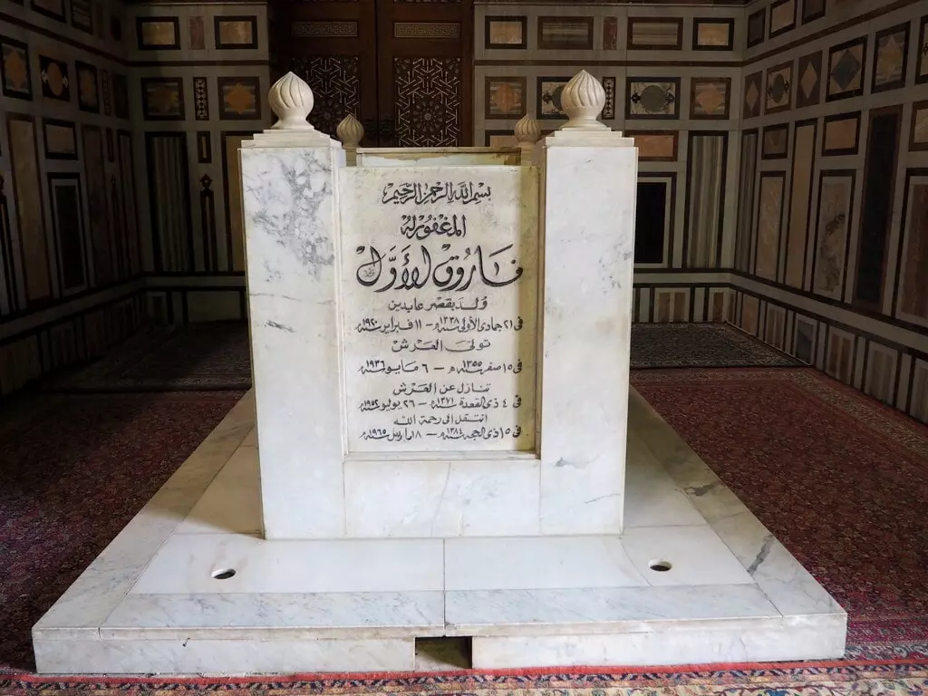 Uno de los mausoleos de la familia egipcia