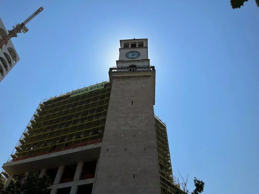 Torre del reloj de Tirana