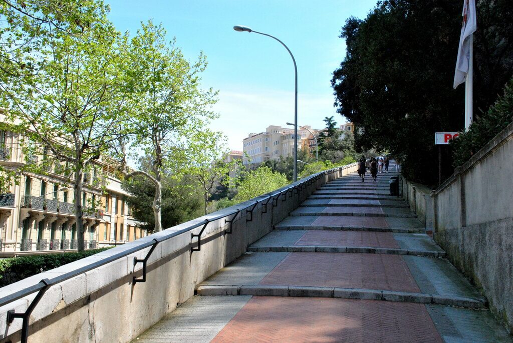 Rampa de acceso al Palacio del Príncipe