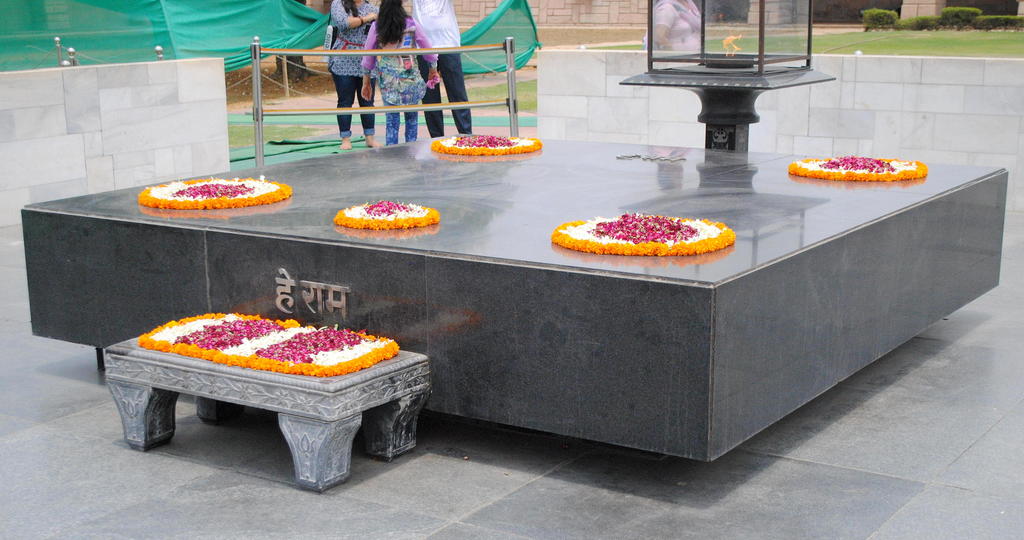 Llama eterna del Raj Ghat