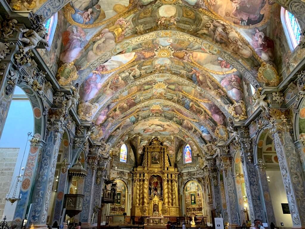 Interior de la Iglesia de San Nicolás