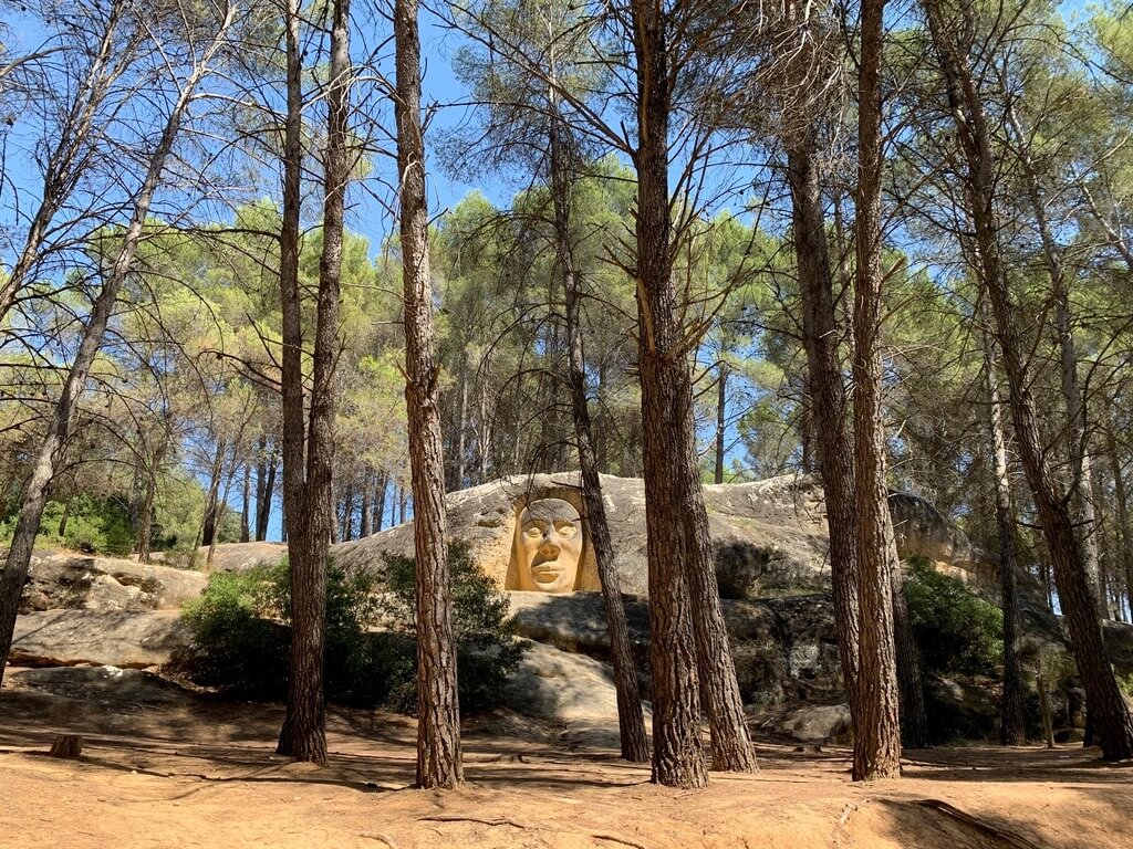 El Chamán desde el sendero de la ruta