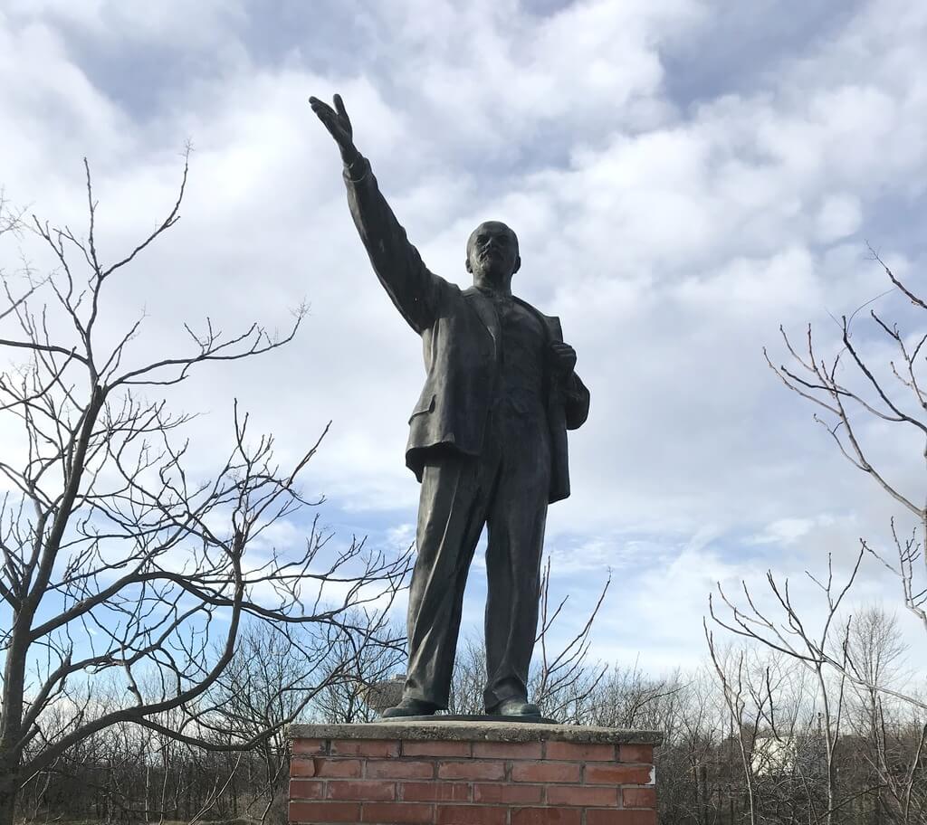 Lenin en el Memento Park Lenin en el Memento Park
