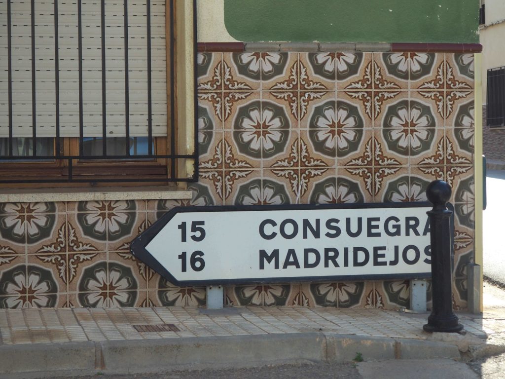 Llegando al pueblo de Consuegra