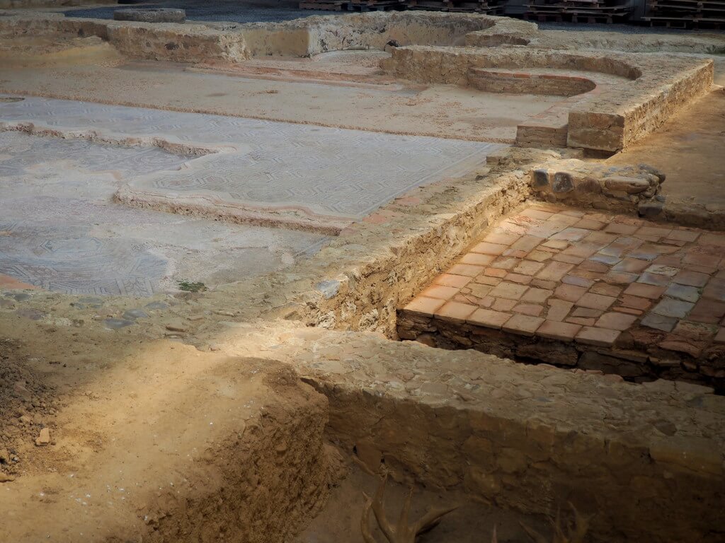 qué ver en la villa romana de La Olmeda