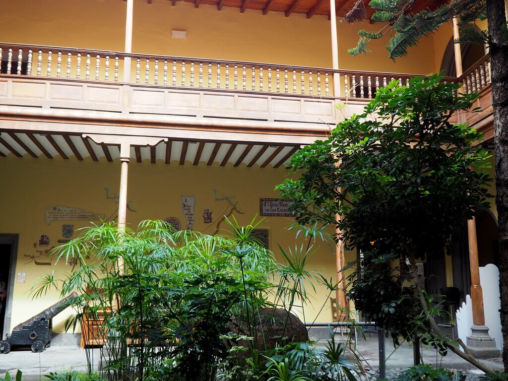 Interior de la Casa de Colón