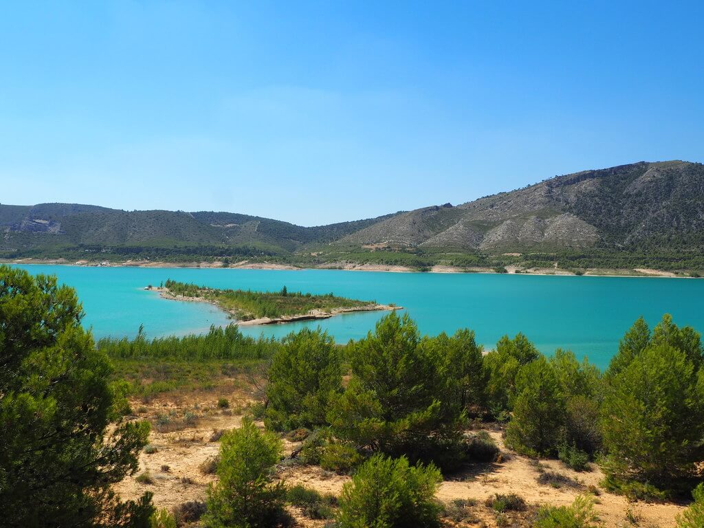 Embalse de Buendía desde el mirador de la carabela