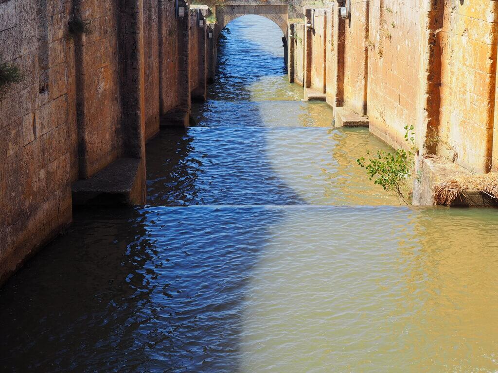 paseo en barco canal de Castilla