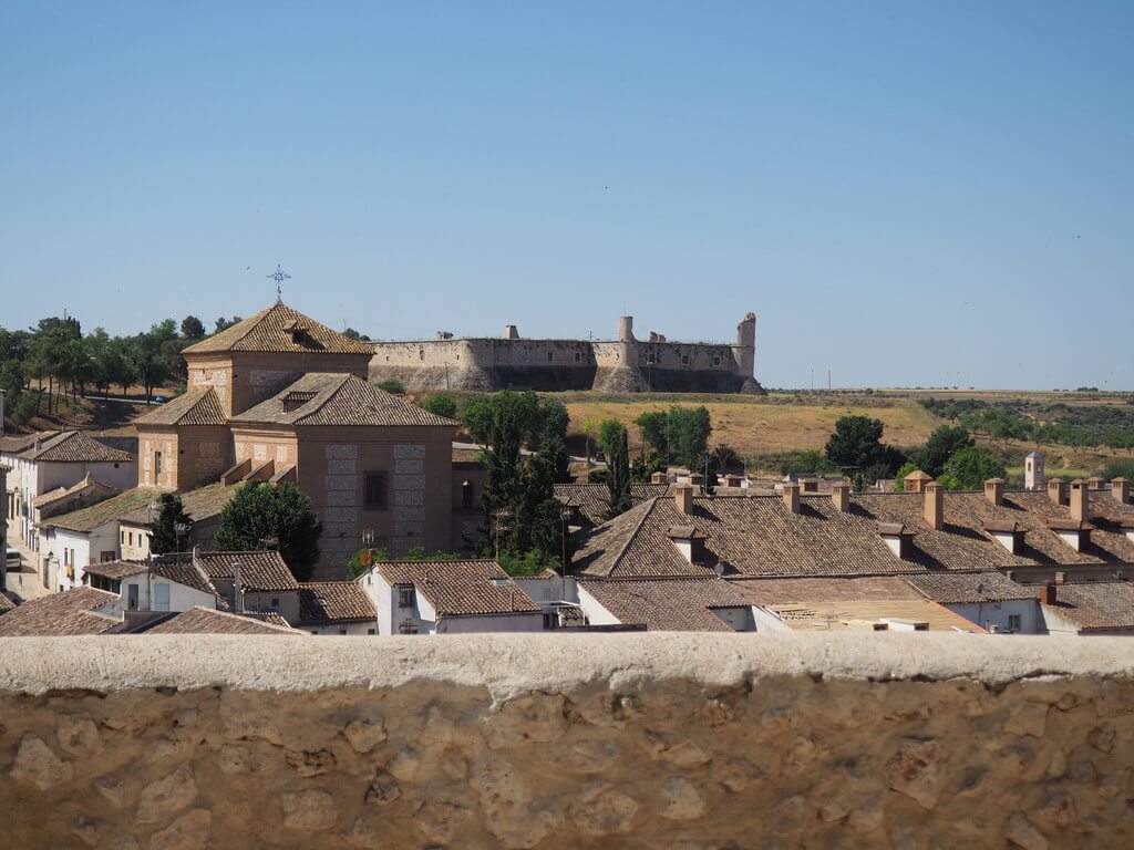 Castillo de Chinchón desde el mirador de la iglesia